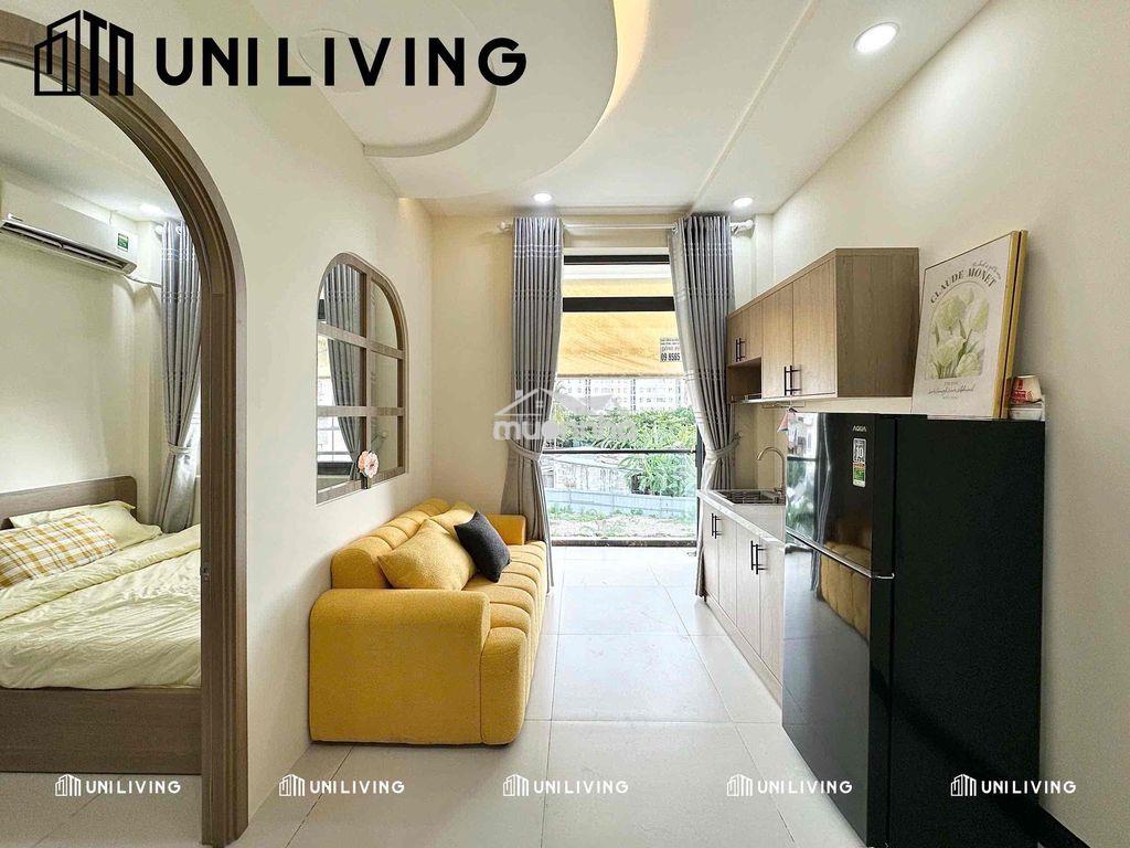 Cho thuê căn 1pn 1pk ban công mới 100% full nt ngay cầu vượt 3/2 q10 - 2