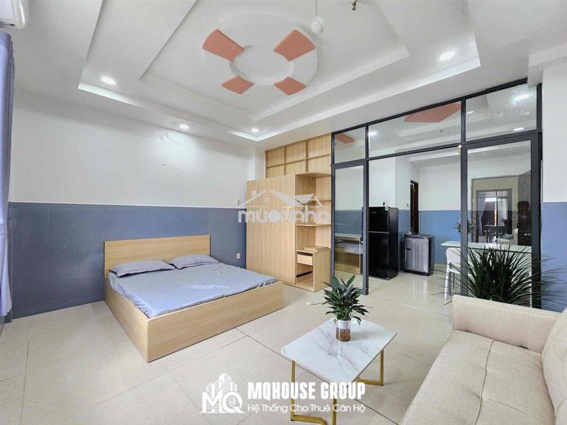 Pass lại phòng studio dạng 1pn cửa sổ - full nội thất mới 100%