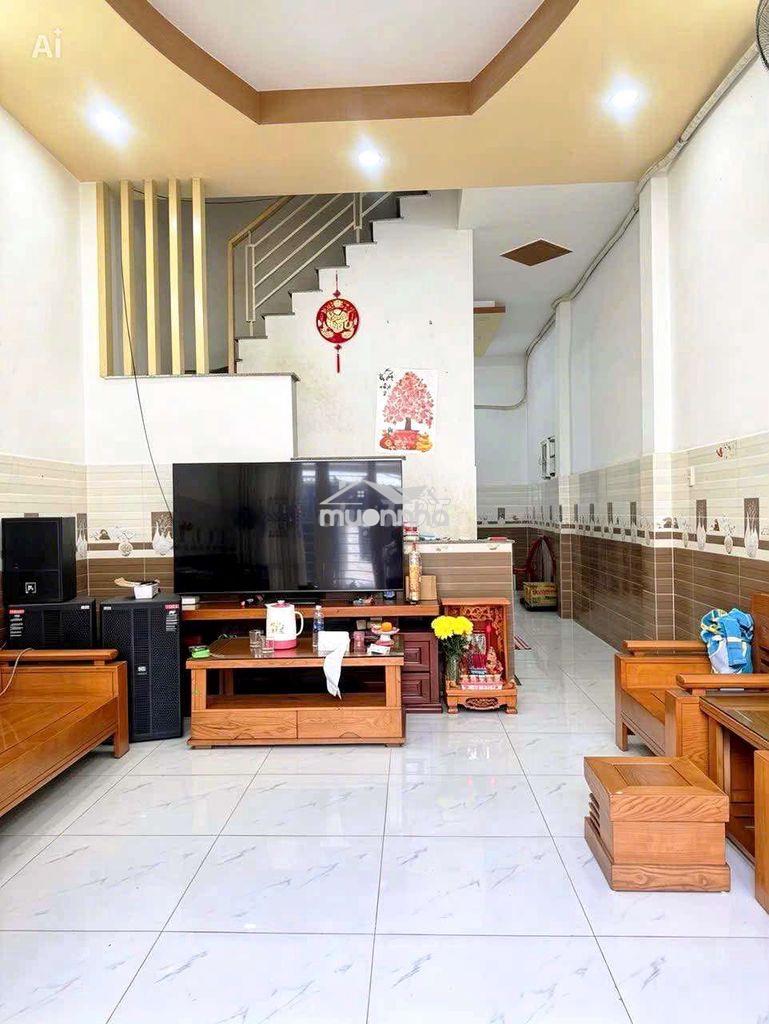 Nhà 2 tầng mới đẹp, 4pn, hẻm nhựa 5m thông, 1 sẹc ngắn tân xuân 1 - 2