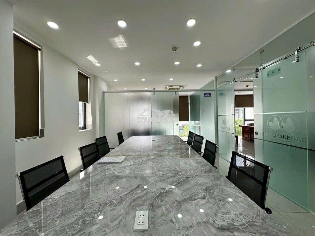 Cho thuê văn phòng nguyễn gia trí 8m x 20m hầm 5 lầu thang máy - 2
