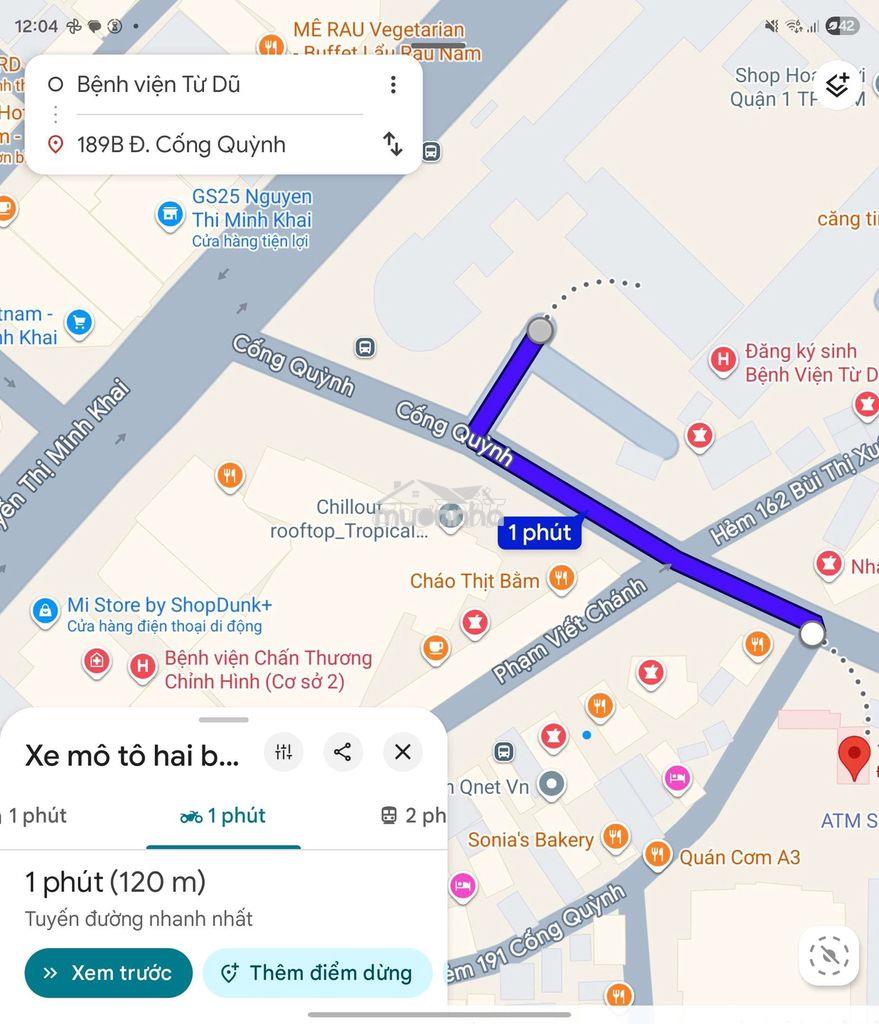 Studio full nội thất - 100m đến từ dũ - chỉ 5x-bếp to- cống quỳnh - 3
