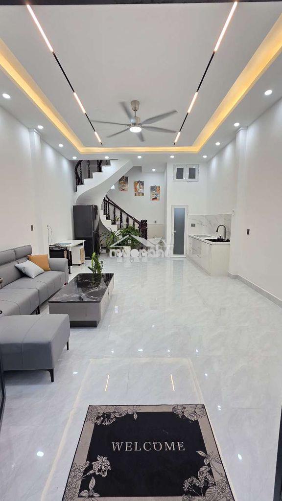 Bán nhà 1 trệt 3 lầu lê thị hoa - cạnh ql1a, sổ hồng 50m2, 4pn 4wc - 3