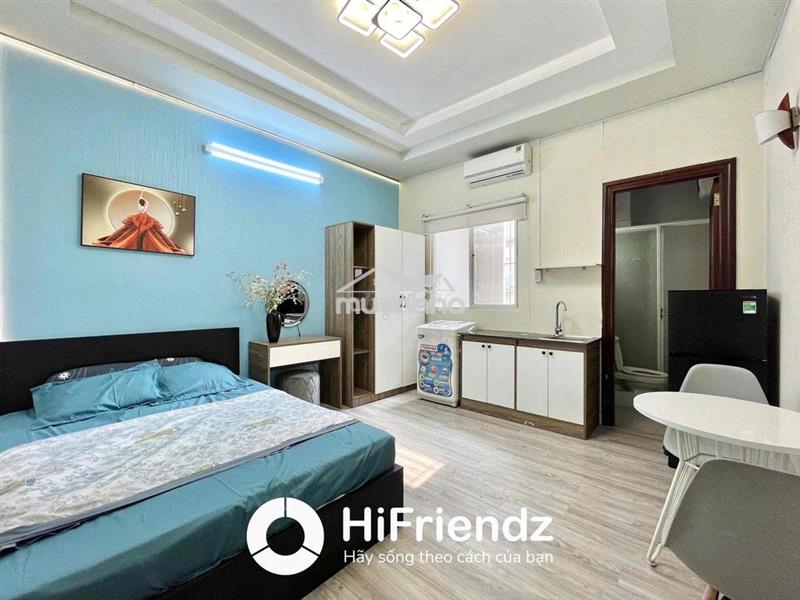 Studio máy giặt riêng cửa sổ lớn, mặt tiền quận 5 sát nguyễn văn cừ q1