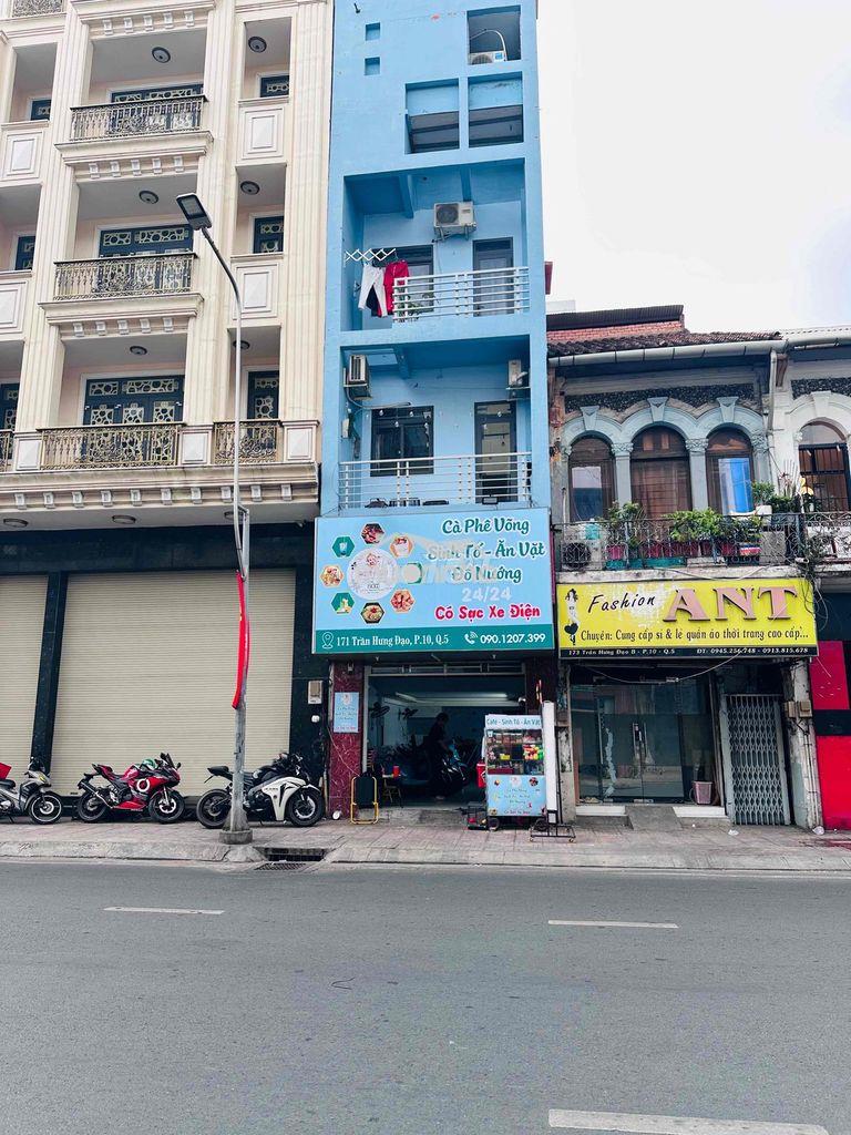 Chính chủ cho thuê mặt bằng mặt tiền trần hưng đạo p chợ lớn