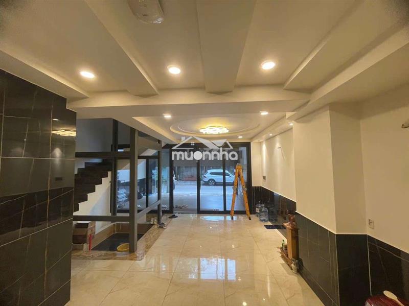 Hẻm xe hơi_ hầm+ 5 tầng_ 8 phòng 9 wc_ tiện ở& vpct& kd