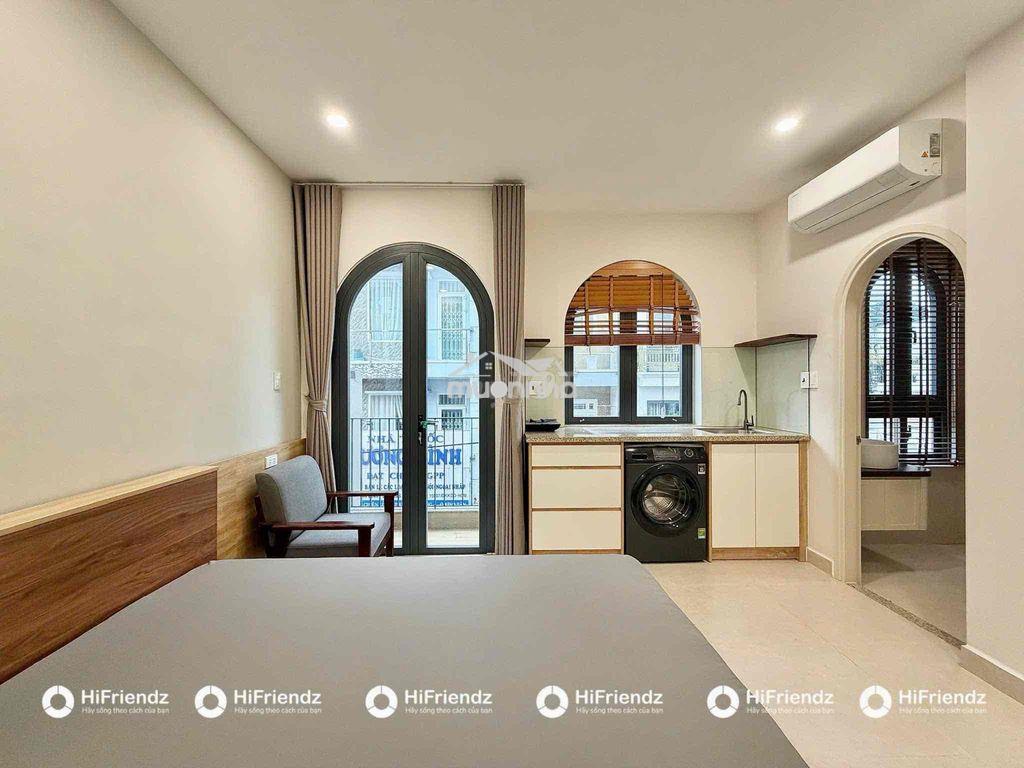 Studio ban công full nội thất - máy giặt riêng,điện tính giá nhà nước - 2
