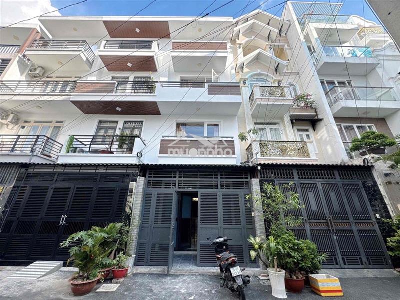Cho thuê nhà nguyên căn khu tân thành 4.5x12m, đúc 3 lầu mới 4pn mới