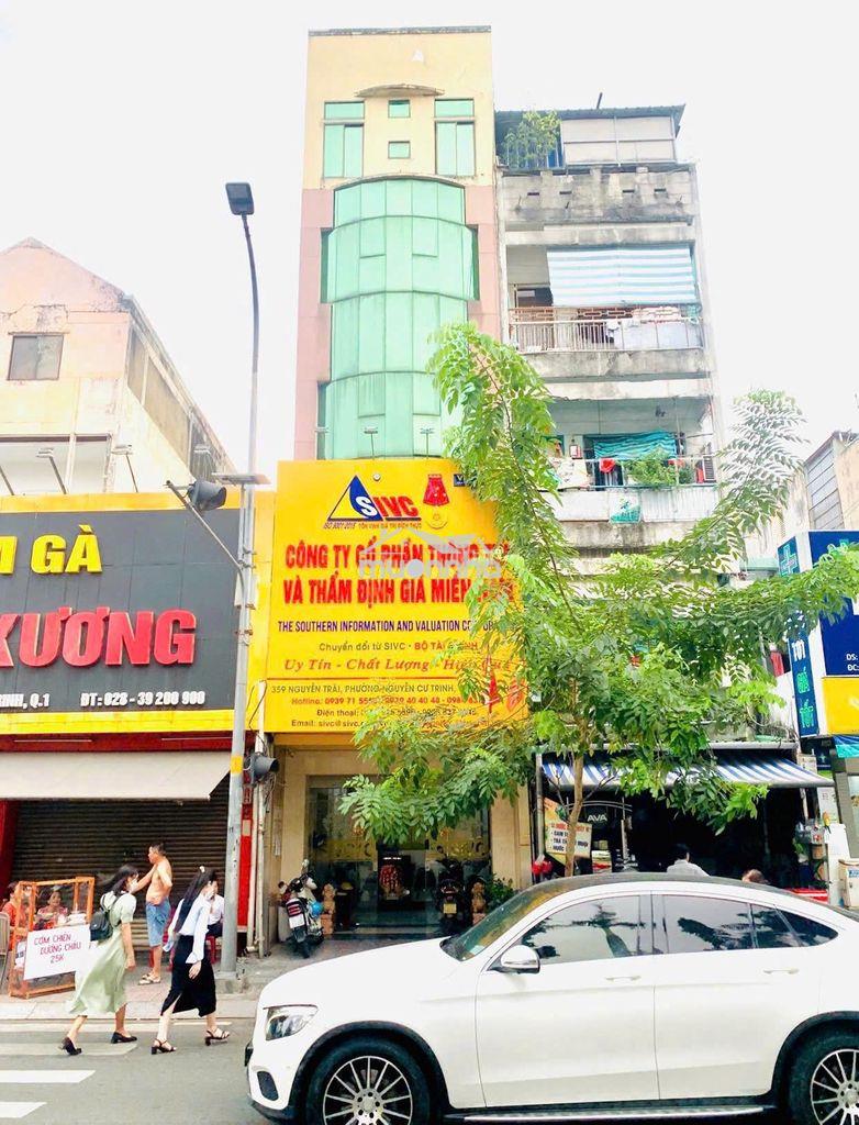Cho thuê nguyên căn mặt tiền kinh doanh nguyễn trãi(4,3m x 30m) 4 tầng