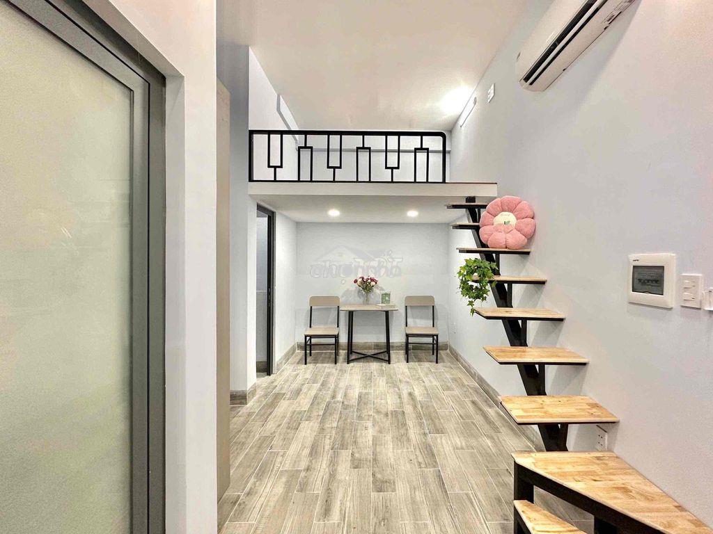 Căn hộ mới xây có gác thang máy nhận xe điện giá rẻ gần lê trọng tấn - 2