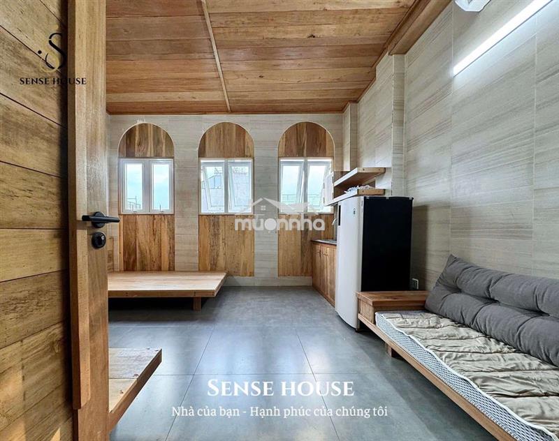 🌲 Studio vibe đà lạt giữa lòng tân phú – gỗ ấm, full nội thất ✨