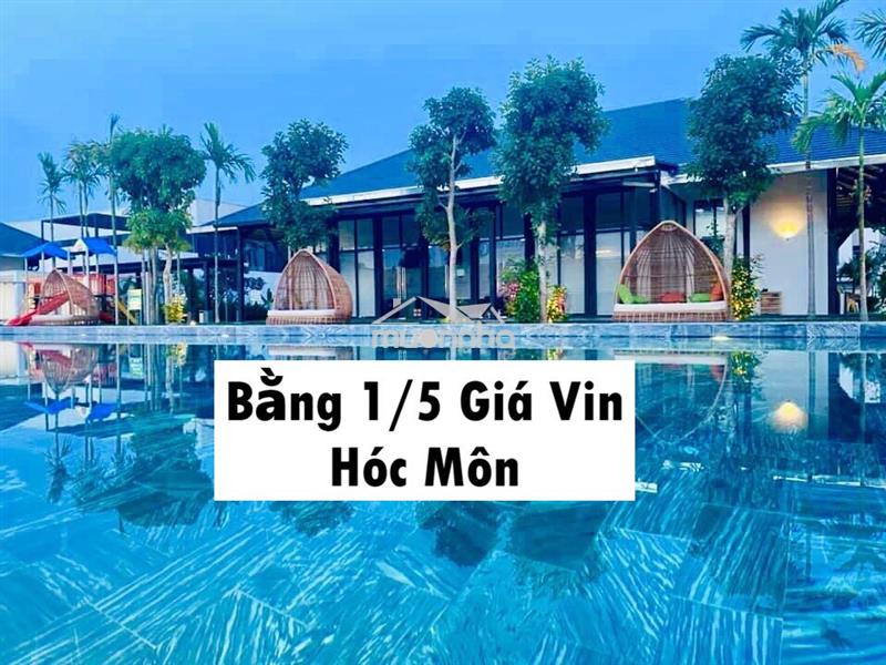 Vị trí đẹp liền kề vinhomes hóc môn. nhưng giá chỉ bằng 1/5 vinhomes
