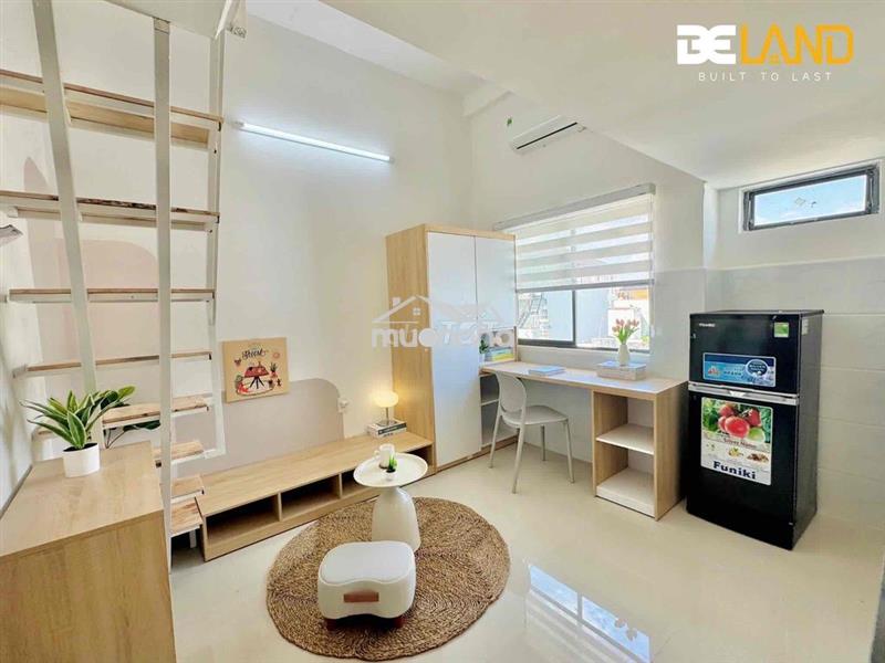 Phòng gác lửng xinh xắn – đầy đủ nội thất, dọn vào ở nga