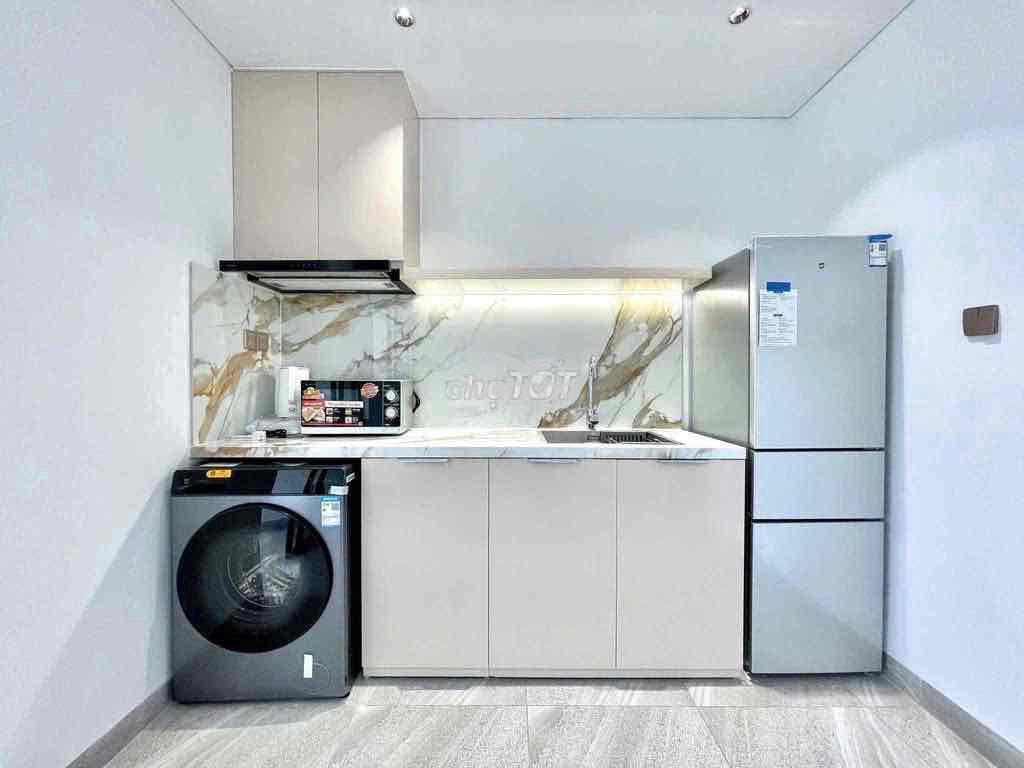 Cho thuê căn hộ 1pn ban công full nội thất ngay vạn hạnh mall quận 10 - 4