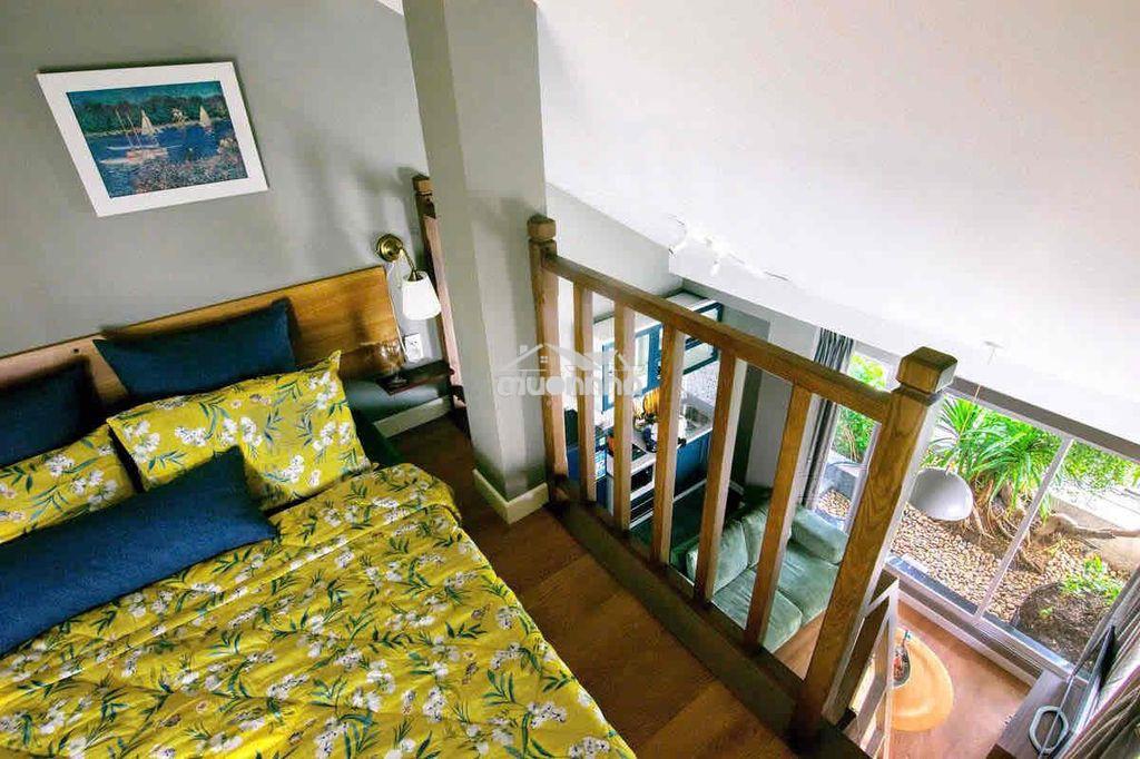Chdv full nội thất duplex cao không đụng đầu ngay công viên hvt - 3