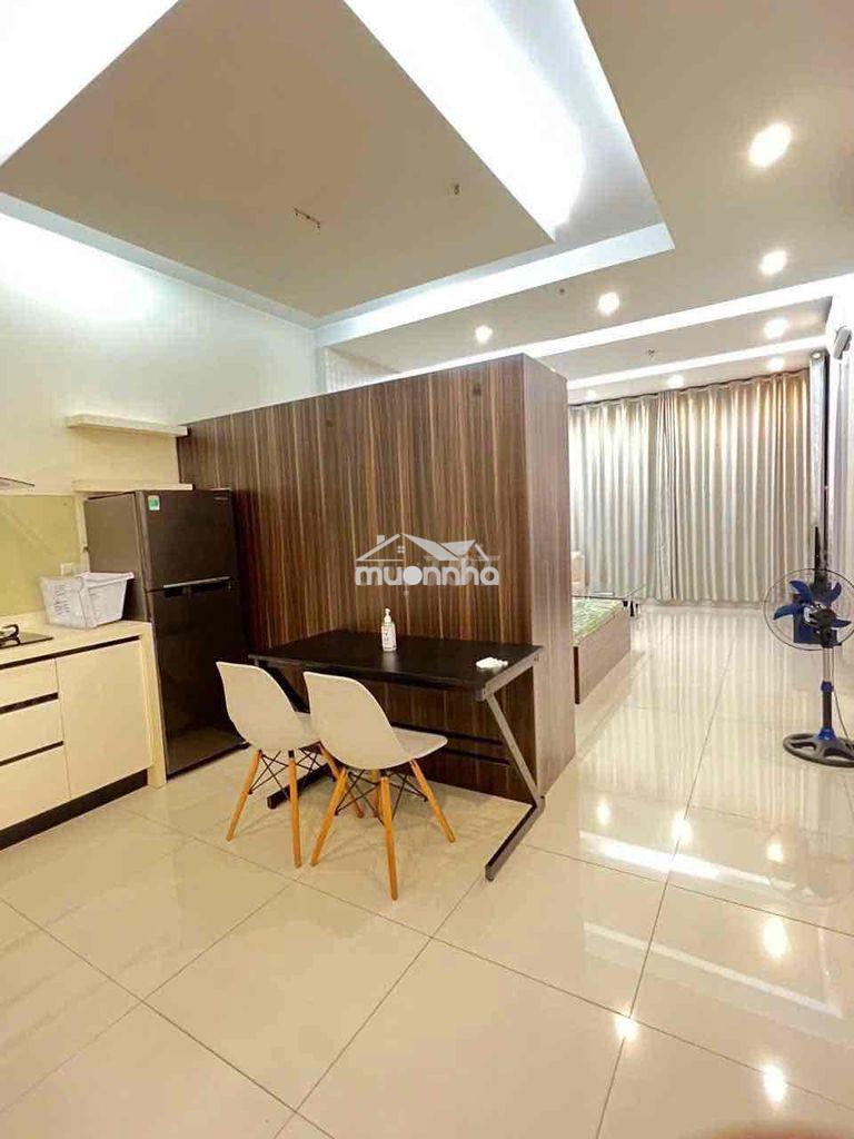 Độc bản căn hộ 1pn 60m2 cao cấp ban công ngay vòng xoay dân chu - 2