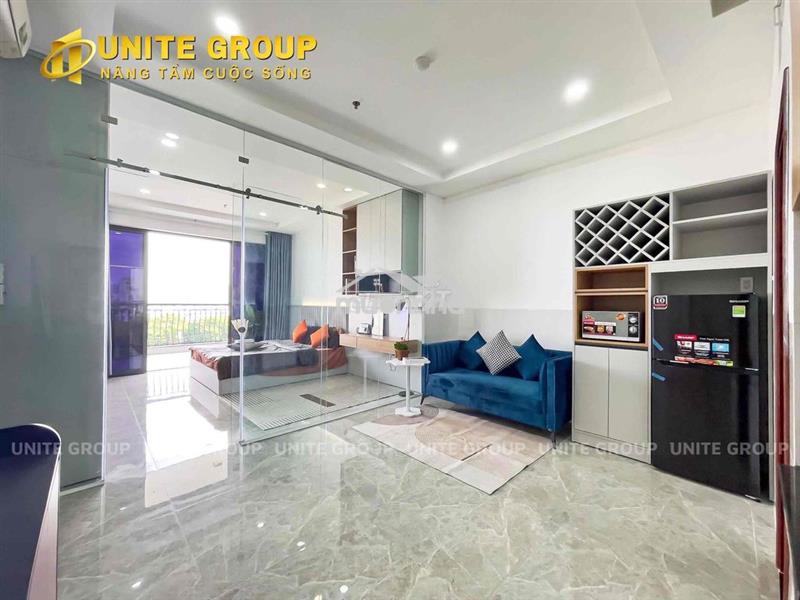 1pn ban công view bờ kè hoàng sa quận 1 trung tâm nội thất cao cấp