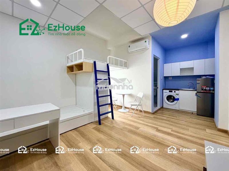 Giảm 50% tiền phòng 2 chỗ ngủ đủ nội thất - máy giặt riêng rộng 35m2