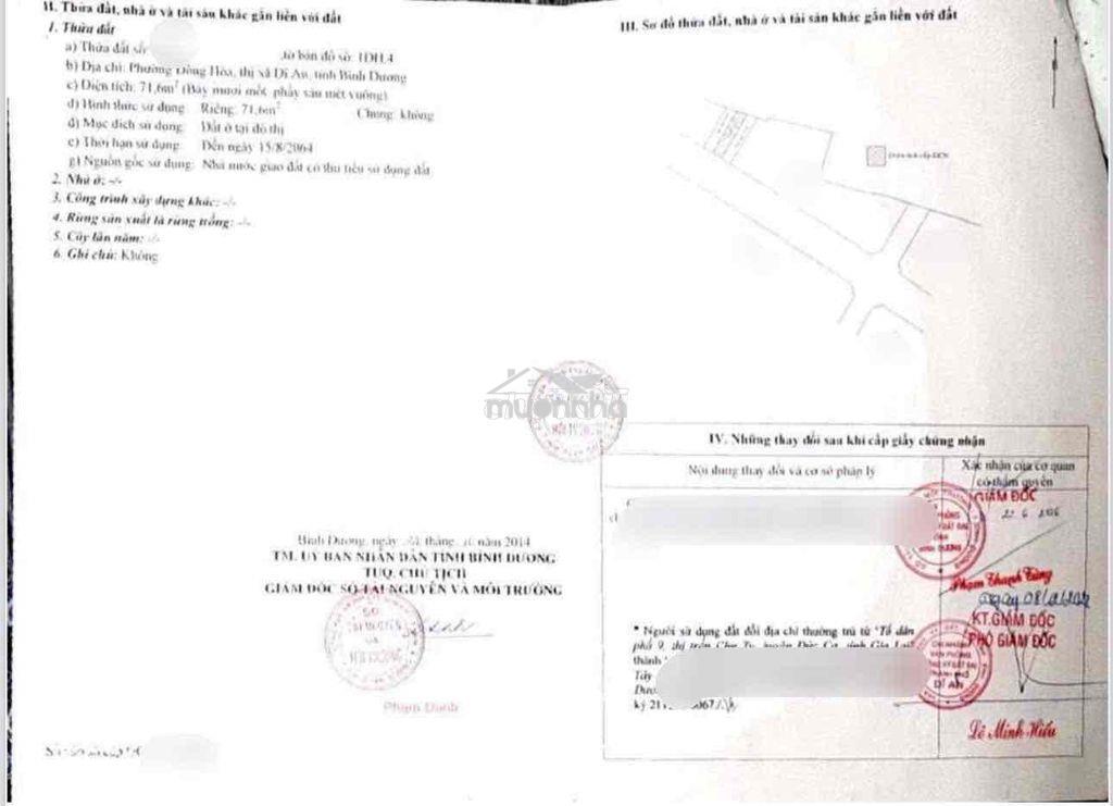 Nhà trục chính kdc gần bigc go ,đông hoà,tp dĩ an - 2