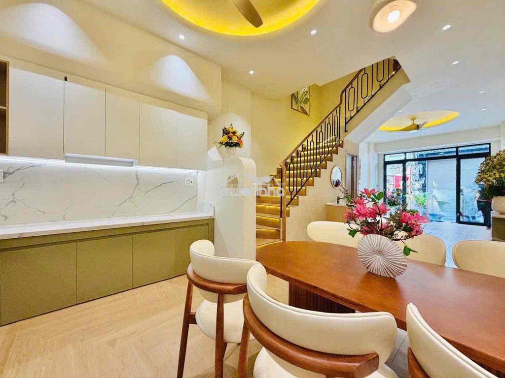 💟 Cho thuê nhà hẻm xe tải full nt mới 4pn 6wc hẻm 401/ lê van thọ p9 - 2
