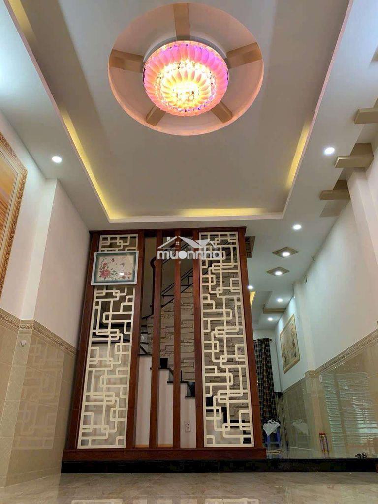 ✅Nhà mới đẹp 1trệt 2lầu sân thượng 4pn 4wc hẻm xe hơi lê văn quới - 4