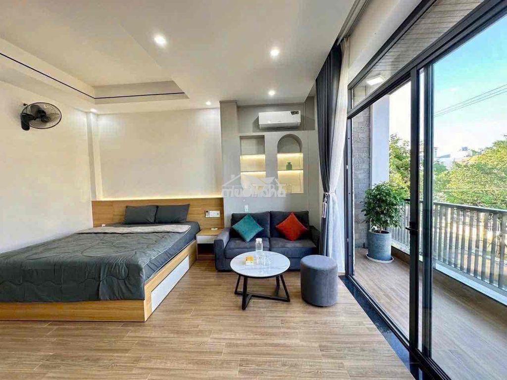 Phòng studio sang xịn mịn full nội thất ban công - 2