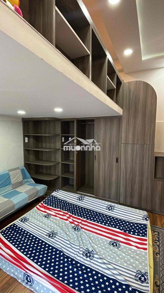 Cho thuê căn hộ có gác siêu rộng quận 1 gần đh văn lang, thang máy - 3