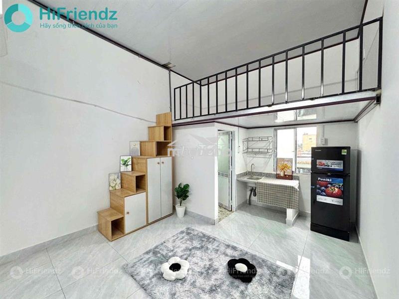 Phòng gác cho thuê mặt tiền gần đh y dược, y phạm ngọc thạch,ở 2-3ng