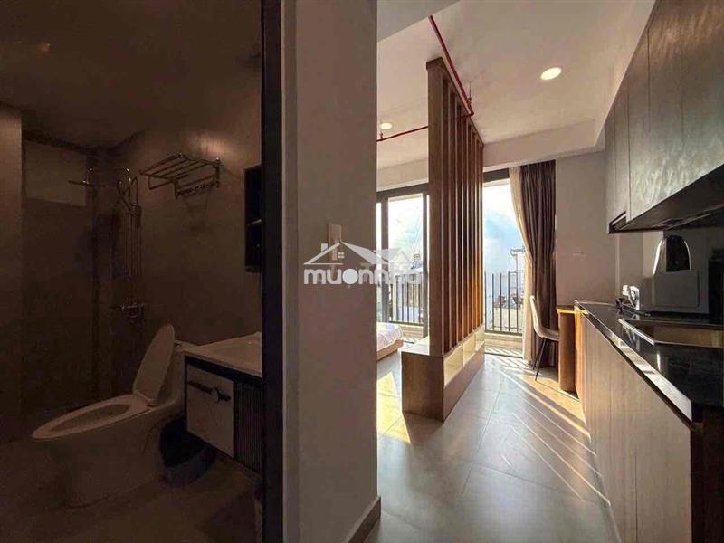 Căn hộ studio ban công - rộng 30m2 full nội thất