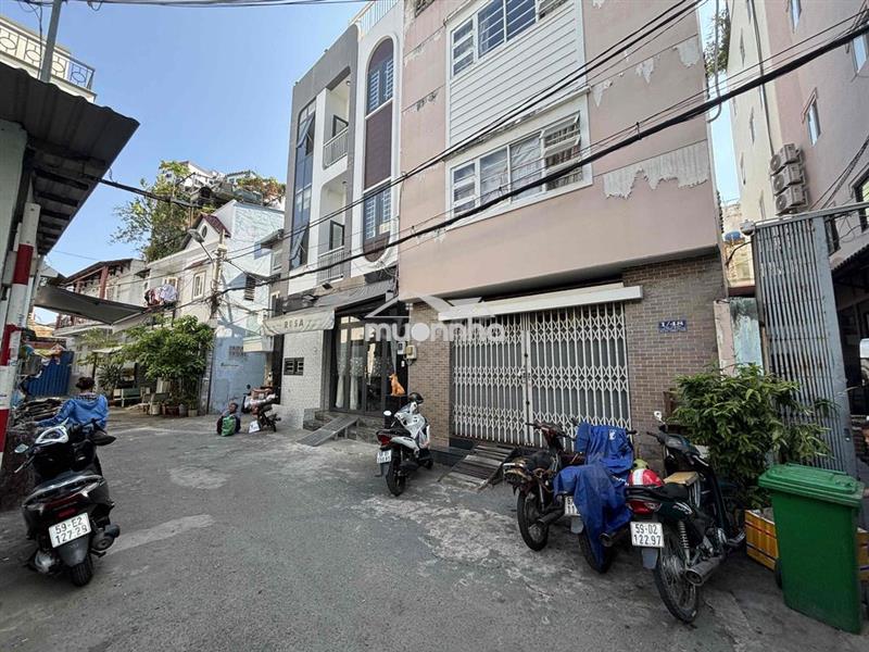 Hẻm xe hơi, 55m2 nhà 4 tầng, gần mặt tiền đường trần hưng đạo