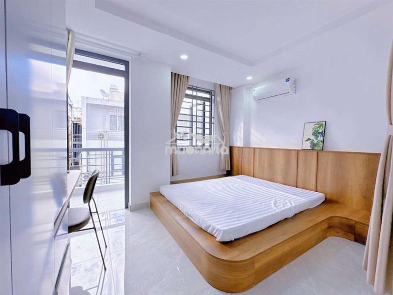 1pn q10 full nội thất, thang máy, hầm xe, gần q1,3 tân bình