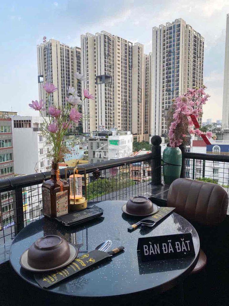 Sang nhượng rooftop, cafe sân thượng, ngay viettel, hà đô, cmt8