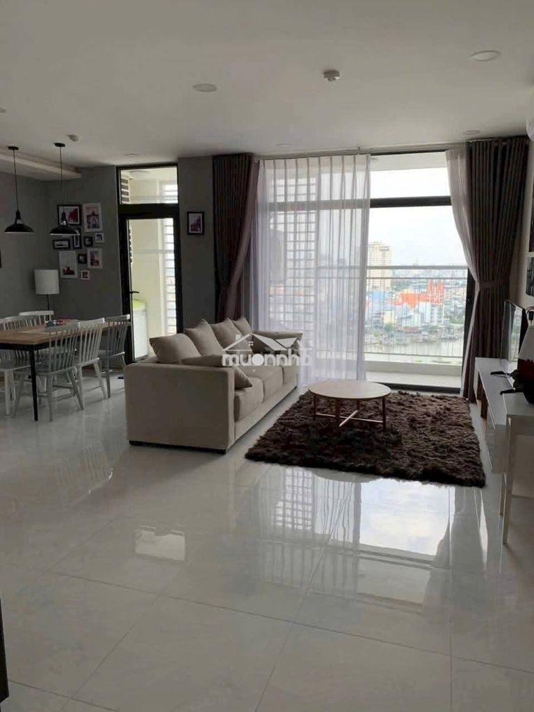 Căn hộ 3 phòng ngủ, diện tích 115m2, dự án riva park view sông