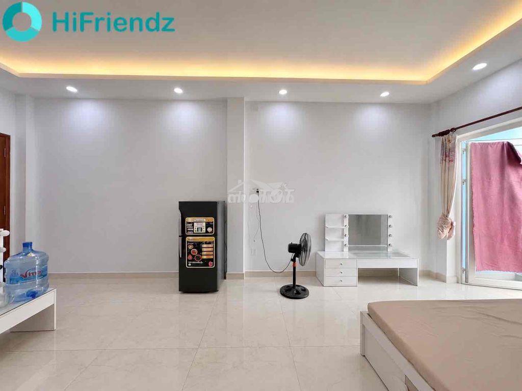 Studio bancol full nội thất siêu rộng 35m2 free xe - ngay ngã tư bốn x - 4