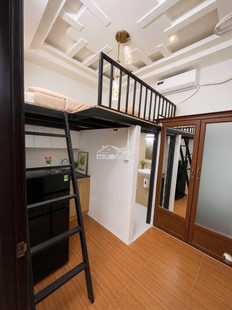 🏠 STUDIO GÁC LỬNG FULL NT – GIỜ TỰ DO – WIFI & XE MIỄN PHÍ – GÒ VẤP