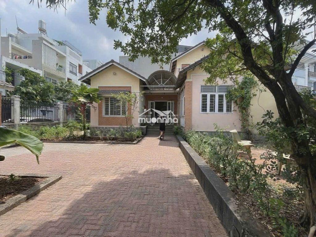 Cho thuê nhà sân vườn 350m² - tăng nhơn phú a, q.9 - đậu 4 ô tô - 2
