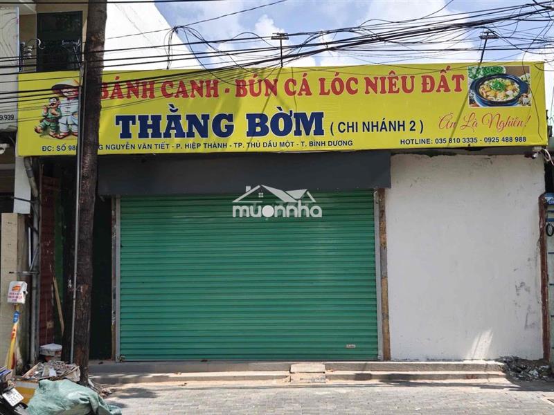 Mbkd 8x15 mặt tiền nguyễn văn tiết, hiệp thành