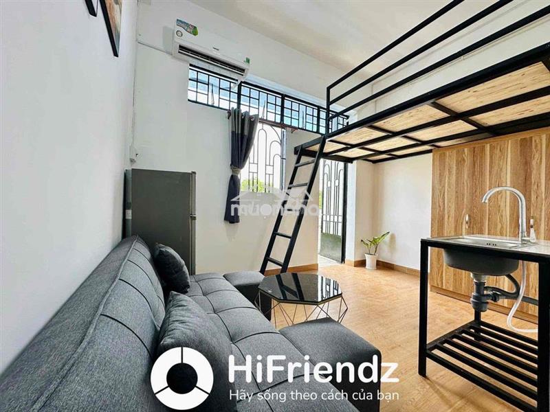 Duplex ban công full nội thất gần vòng xoay phú lâm q5 q6 q11