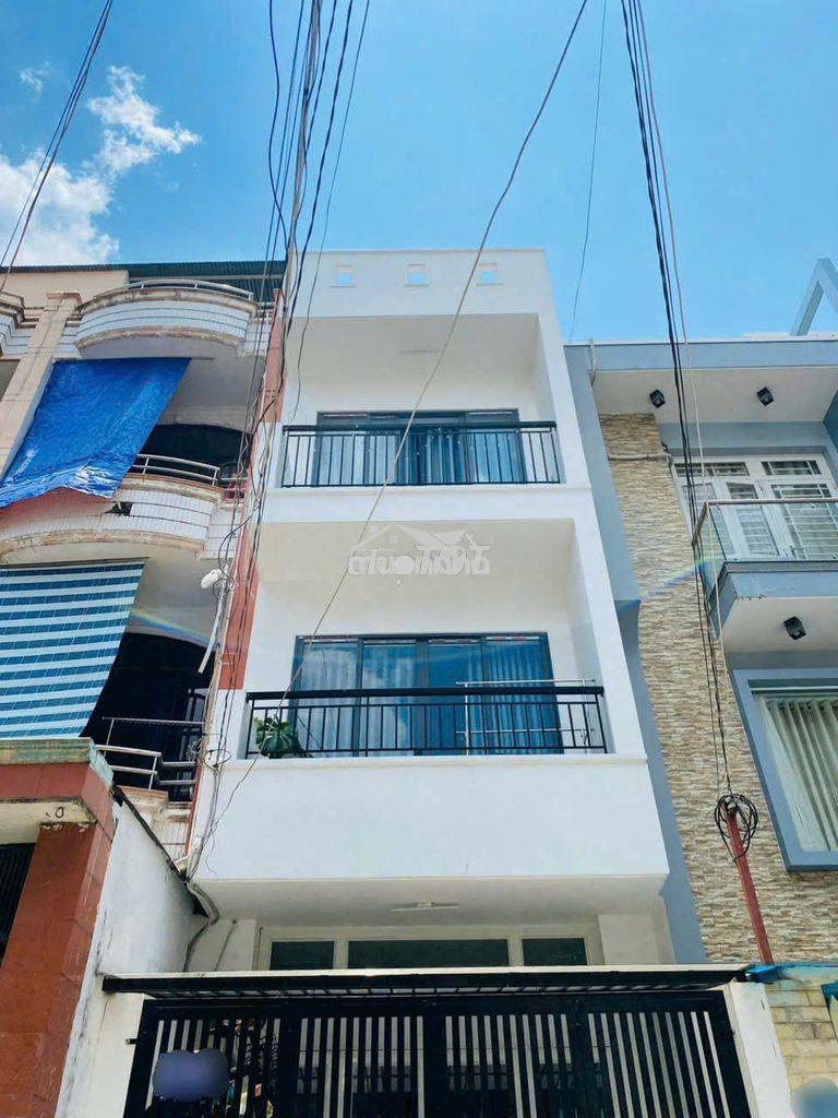 Hẻm xe tải tô hiến thành q10. (3.5m x 17m). 4 tầng đúc. giá 14 tỷ tl