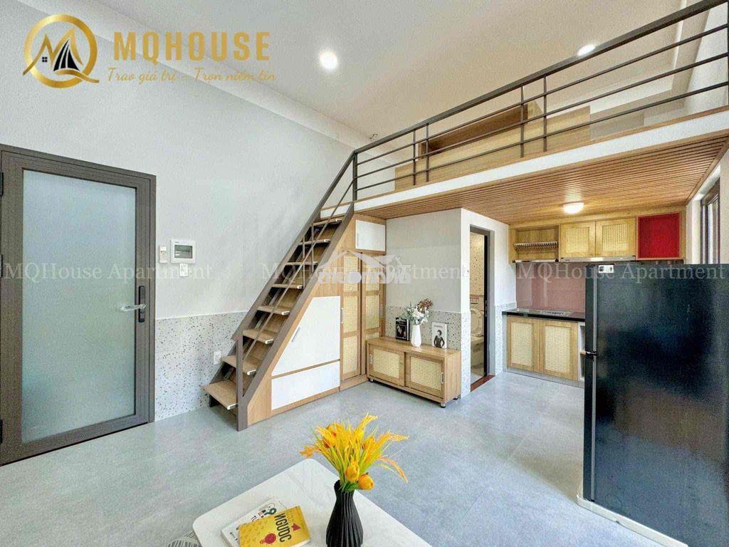 Duplex ban công full nội thất mới xây ngay đại học nguyễn tất thành - 2
