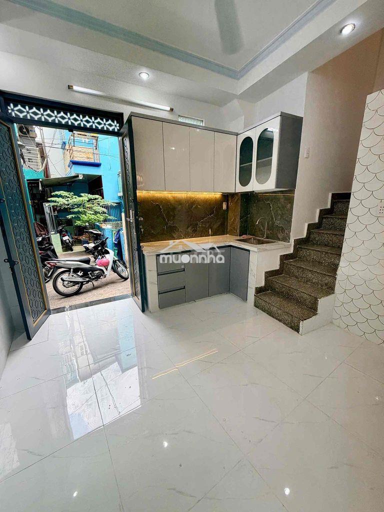 Nhà đẹp 2 lầu ba đình p.chánh hưng căn góc 2 tỷ 580