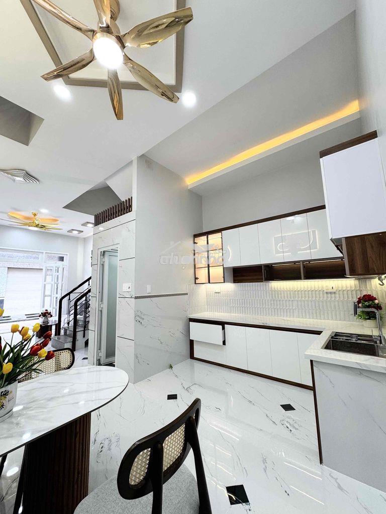 Nhà mới đẹp hậu giang - trung tâm quận 6 - 4,5x12m, 3 tầng - 4