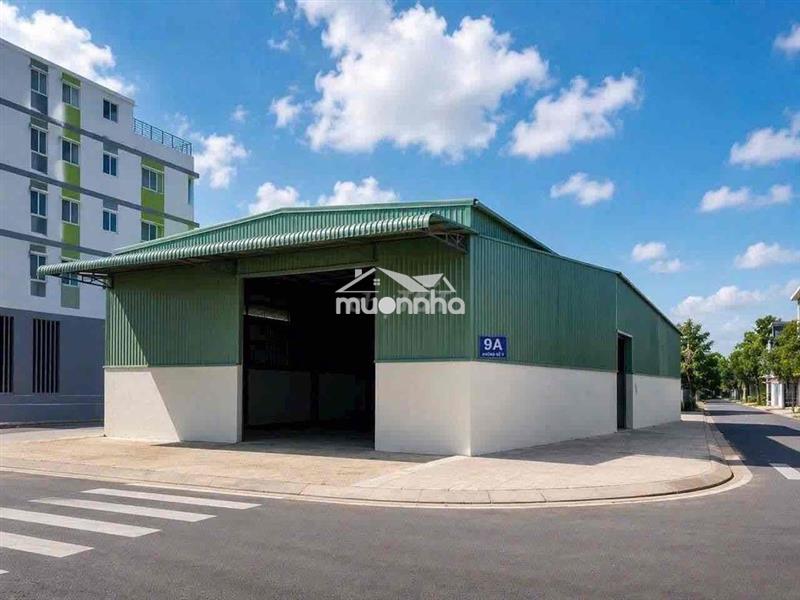 Cho thuê kho mới xây 450m sát thành phố mới bình dương