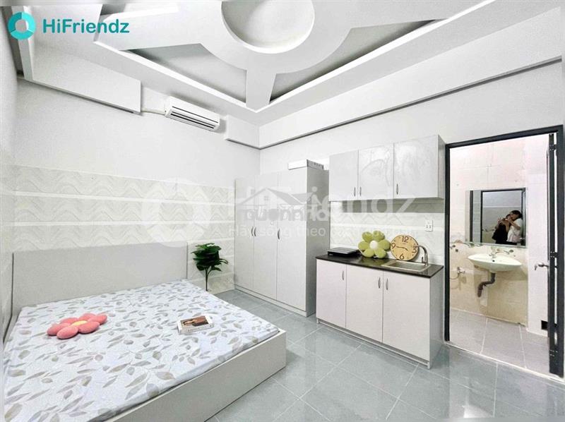 Em cho thuê studio full nội thất ngay vườn lài