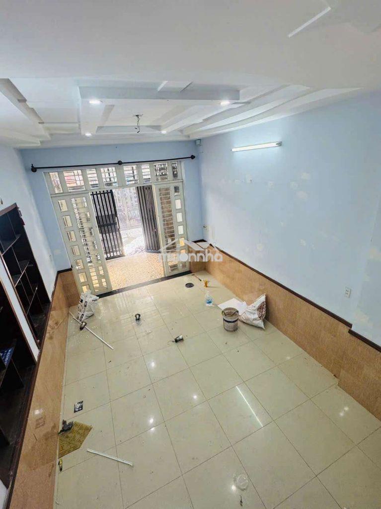 Cho thuê nahf hẻm xe hơi thông 4pn 5wc lê văn thọ p9 gò vấp - 3