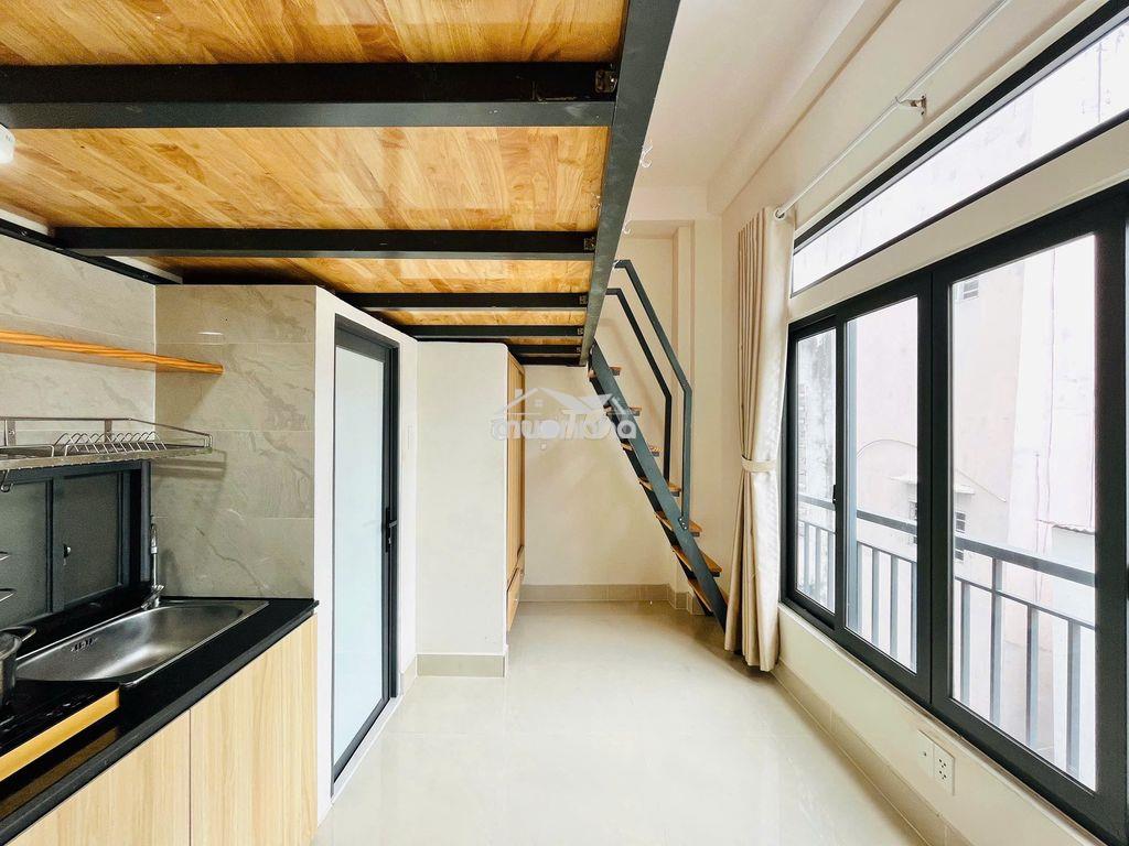 Gác lững 25m2 full tiện nghi khuông việt gần âu cơ - 2