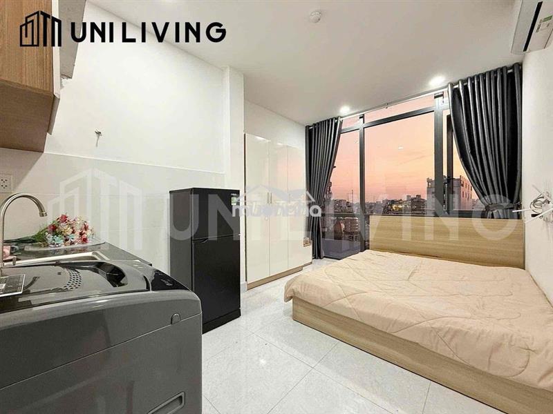 Studio full nội thất - cửa sổ thoáng mát (nhà mới)
