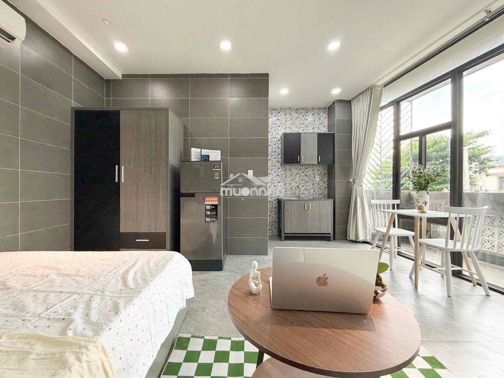 Căn hộ studio full nt new 100% - gần lotte mart gv - 2