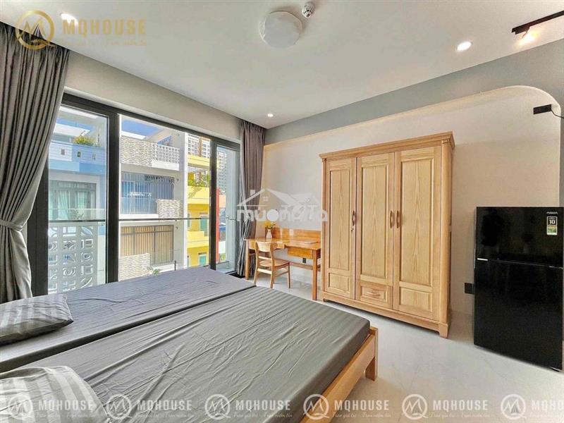 🏡Studio cao cấp nằm gần trung tâm_ban công siêu thoáng_full nội thất🔥