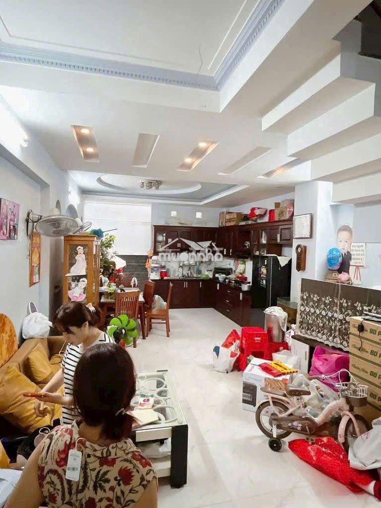 Cho thuê nhà hẻm 6m đường đỗ nhuậndt4,5x17m 1 trệt 2 lầu st 4pn 3wc  - 2
