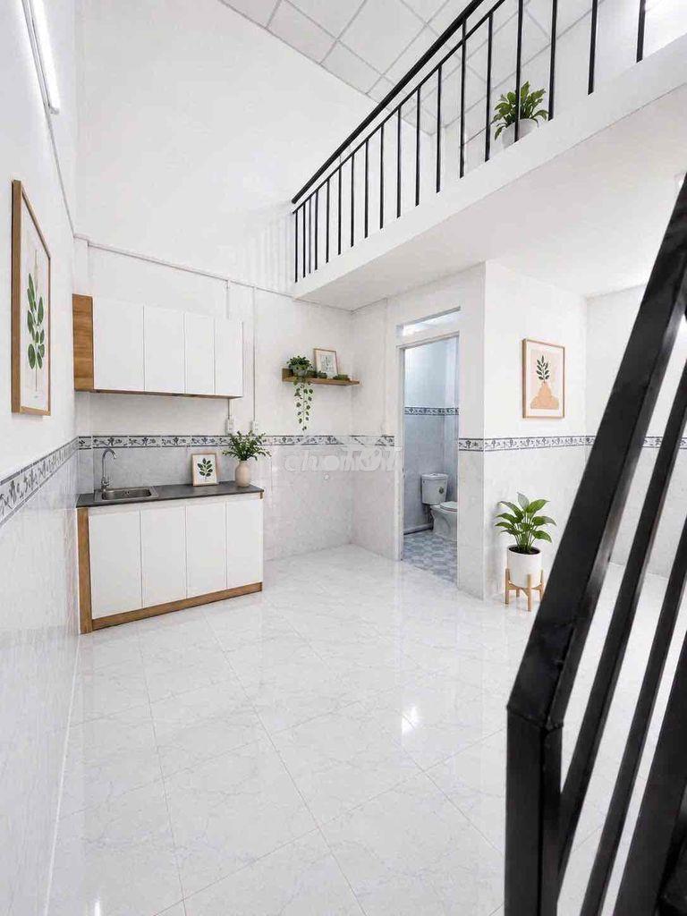Duplex 2m mới xây tầng trệt gần ngã tư bốn xã siêu rộng